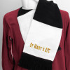 Personalised Striped Sports Scarves Supporters Scarf Double End Embroidery