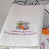 Easter Tea Towel Personalised Bunny Tea Towel