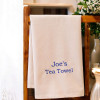 Personalised Tea Towel Personalised Message Tea Towel