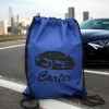Sports Car PE Bag Personalised Drawstring Gym Sack