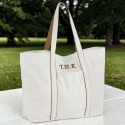 Tennis Courtside Bag Premium Long Handle Tote