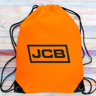 Personalised Gym Bag Personalised JCB Style Sports Sack