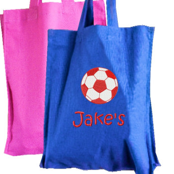 Personalised Blue Bag Childrens Hobby Bag Blue