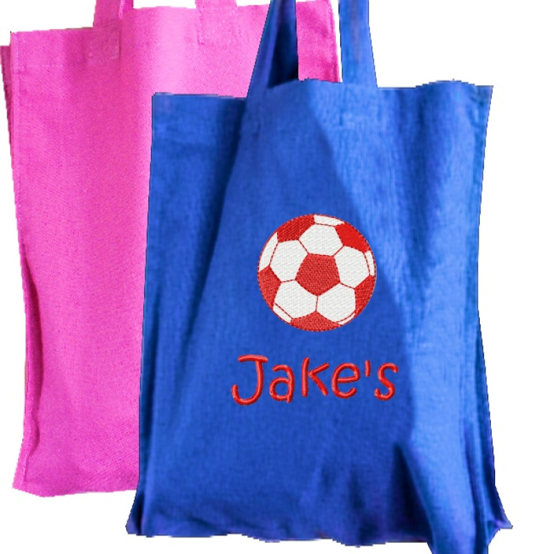 Personalised Blue Bag Childrens Hobby Bag Blue