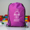 Personalised Lego Theme Bag School Sports PE Gym Sack