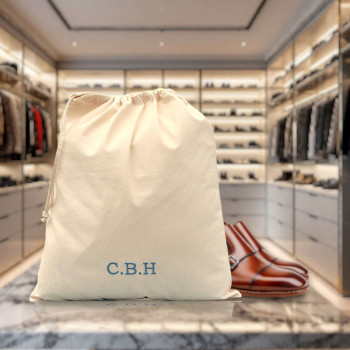 Personalised Shoe Bag Embroidered Name
