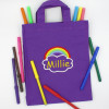 Rainbow Personalised Kids Bag Toys Arts Crafts Mini Tote