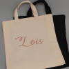 Personalised Signature Tote Bag Short Handle Printed Bag