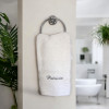 Personalised Hand Towel White Hand Towel