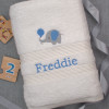 Childrens Elephant Towel Personalised Boys Towel