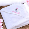 Personalised Baby Towel Bunny Hooded Towel