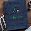 Tractor Towel Personalised Bath Towel