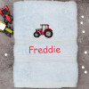 Tractor Towel Personalised Bath Towel