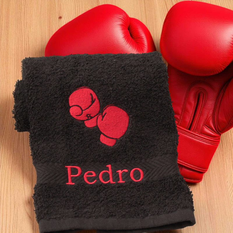 Boxing Towel Personalised Gym Towel