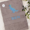 Dinosaur Towel Personalised Dinosaur Bath Towel