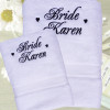 Bridal Towel Set Wedding Towels Bath and Hand Set