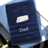 Embroidered Caravan Towels (Colour Choice) Personalised Bath Towel