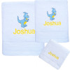 Kids Towels 3pc Childrens Personalised Towels