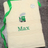 Train Towel Personalised Bath Towel