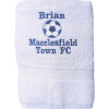 Personalised Football Towels Football Club 3pc Towel Set