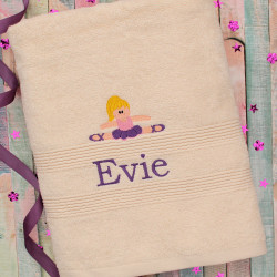 Kids Bath Towel Personalised Towel Choice of Motif