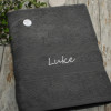 Personalised Bath Sheet Charcoal Grey XL Cotton Towel