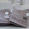 Personalised Initial Flannels Monogram Embroidered Face Cloth Pair