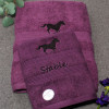 Horse Towel Gift Set Bath and Hand Towels