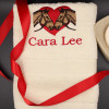 Horses Towel Personalised Horses Heart Towel