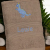 Childrens Bath Towels Personalised Dinosaur Rex Towel