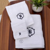 Gothic Monogram Towel Bale Bath Towel Hand and Face Cloth