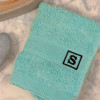 Personalised Initial Flannels Monogram Embroidered Face Cloth Pair