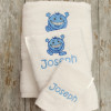 Kids Towels 3pc Childrens Personalised Towels