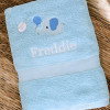Childrens Elephant Towel Personalised Boys Towel