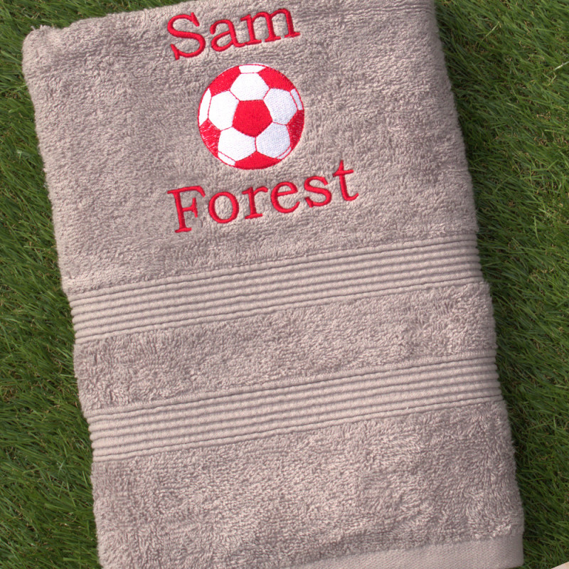 Nottingham Forest Football Towel Choose Team Colours