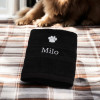 Pet Hand Towel Personalised Dog Paw Print Towel