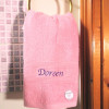 Personalised Towel Pink Hand Towel