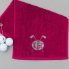 Embroidered Monogram Golf Towel Personalised Golfers Towel