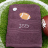 Rugby Football Towel Personalised Rugby Embroidered Bath Size