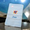 Space Rocket Towel Personalised Kids Bath Towel