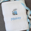 Train Towel Personalised Bath Towel