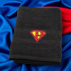 Superman Towel Personalised Super Monogram Towel
