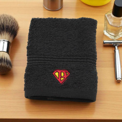 Superman Flannel Personalised Superhero Towel
