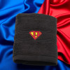 Superman Guest Towel Personalised Super Monogram Towel