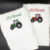 Tractor Towel Personalised Bath Towel