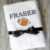 Rugby Football Towel Personalised Rugby Embroidered Bath Size