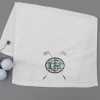 Embroidered Monogram Golf Towel Personalised Golfers Towel