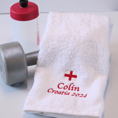 Sports Gym Towel Personalised Embroidered Towels