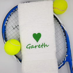 Personalised Gym Towel Home Exercise Sweat Towel