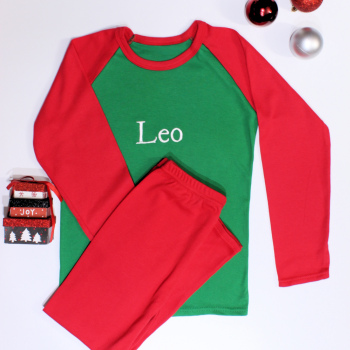 personalised kids pjs